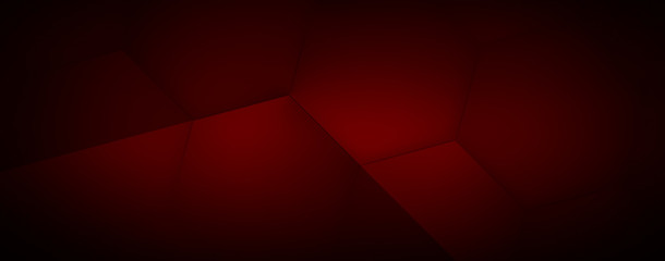 Dark red abstract background for wide banner