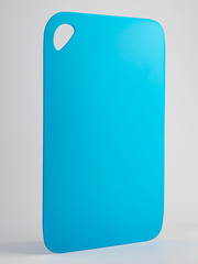blue kitchen cutting Board