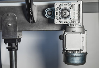 Worm motor, electric motors, induction motor and equipment for bottling lines, industrial equipment for factories. Food industry