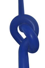  Der Knoten, durch einen Knoten miteinander verbinden 