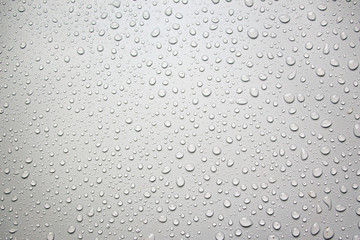 water drops close up