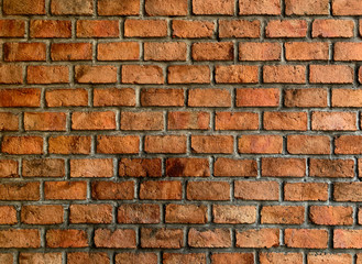 Brown brick close up texture background