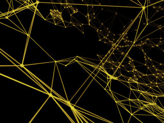 Technology modern dynamic plasma energy futuristic virtual technology background,  digitally generated image. 3D illustration
