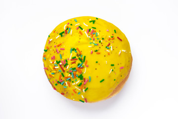 donut  on white backround 