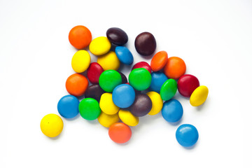 sweets on white backround 