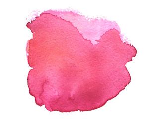 Abstract watercolor art hand paint on white background,Watercolor background. 