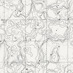 Abstract topographic map. Topo contour map background concept