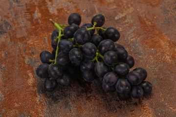 Fresh ripe sweet red grape