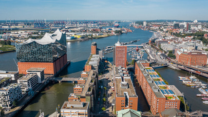 Obraz premium Cityscape of Hamburg