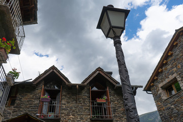 Sant Sernide Llorts, old village in Andorra.