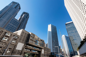 Fototapeta premium 東京都 都庁 庁舎 Tokyo Metropolitan Government Building
