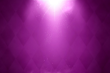 abstract hot pink diamond background. Scene illumination