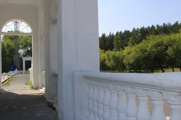 entrance to the stadium in Pervouralsk