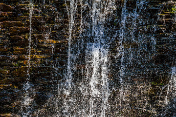 waterfall from a stream