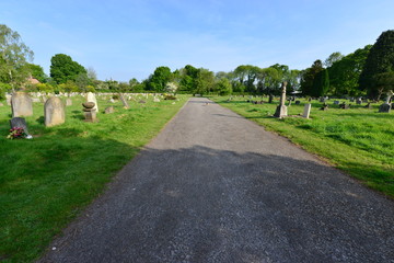 A commonwealth war grave cemetery.