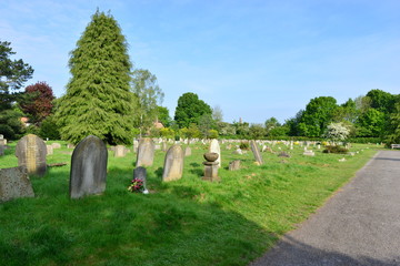 A commonwealth war grave cemetery.
