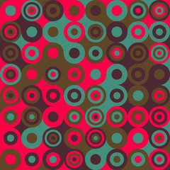 Colour Dots Universe art background design illustration