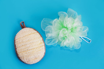 bath accessories bath sponge from loofahs and synthetic sponges for body wash