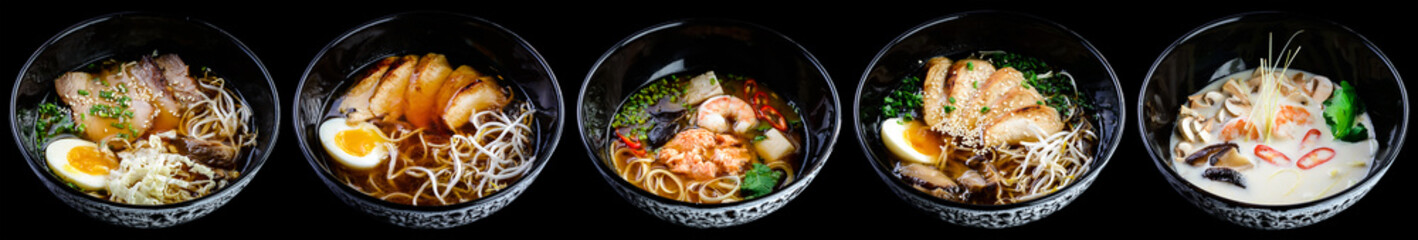Big set of chinese soup