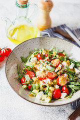 Green salad with vegetables