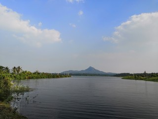 lake and sky