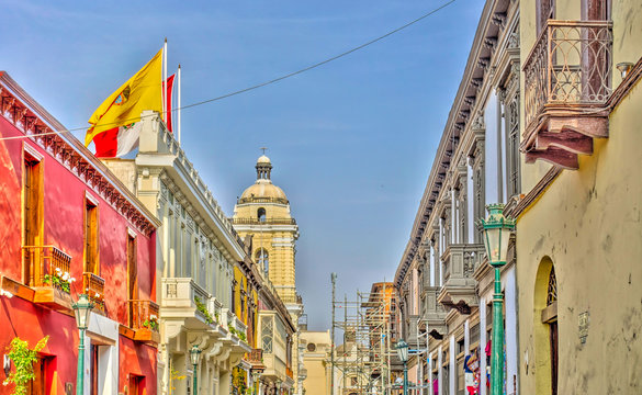 Lima, Peru : Colonial center, HDR Image
