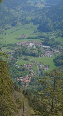Obraz premium Panorama Hohenaschau