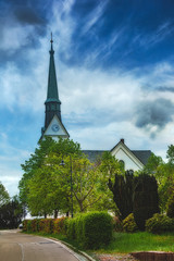 Kirche im Erzgebirge Eibenberg 