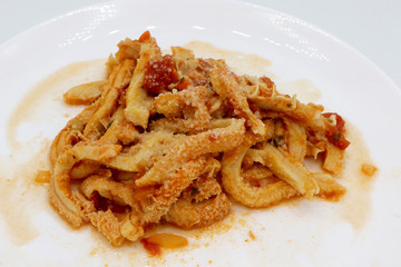 Traditional Roman-Style tripe dish - Italian cuisine