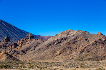 Formations of volcanic activity on Tenerife, Spain