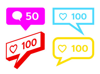 News word and speech bubble 
