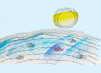 Urlaub in Deutschland am Meer - Ostsee oder Nordsee. Familienurlaub planen in Coronazeiten. Fische...