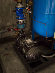 water pump booster system panel for piping