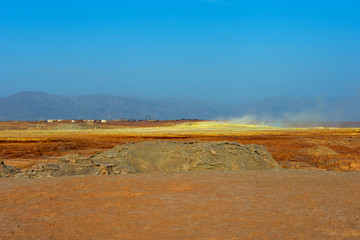 Dallol landscape, Danakil desert, Ethiopia