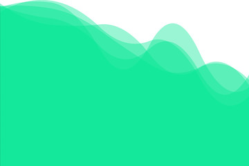 Obraz premium Wellen Hintergrund.