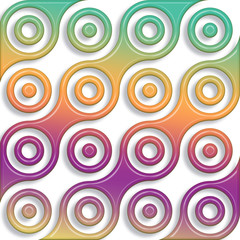 Bunte geometrische Formen Hintergrund.