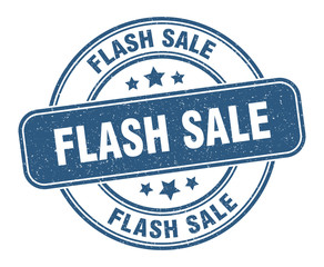 flash sale stamp. flash sale label. round grunge sign