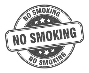 no smoking stamp. no smoking round grunge sign. label