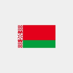 Belarus flag. Republic of Belarus flag