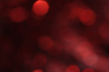 Red and yellow abstract bokeh lights. defocused background