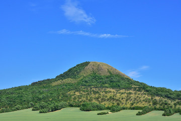 Milá (Bečov) im tschechischen Mittelgebirge.