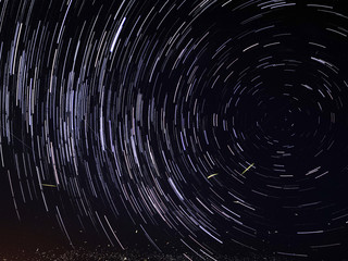 black and white spiral