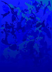 Fototapeta na wymiar camouflage blue