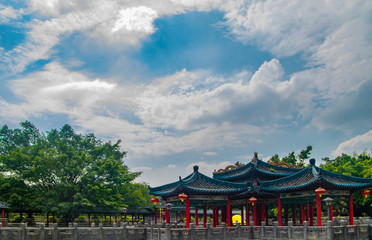 pavilion in the park
