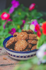 Galletas caseras de avena