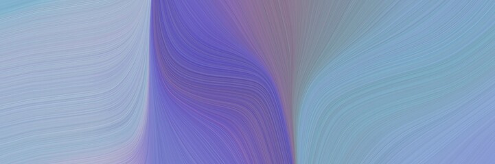 Obraz premium creative colorful curves background with dark gray, slate blue and light steel blue colors