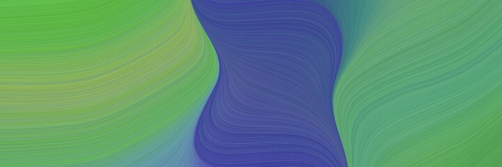 abstract decorative curves background with medium sea green, dark slate blue and steel blue colors