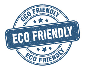 eco friendly stamp. eco friendly label. round grunge sign