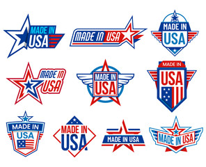 Made in USA labels, quality warranty certificate