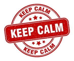 keep calm stamp. keep calm label. round grunge sign
